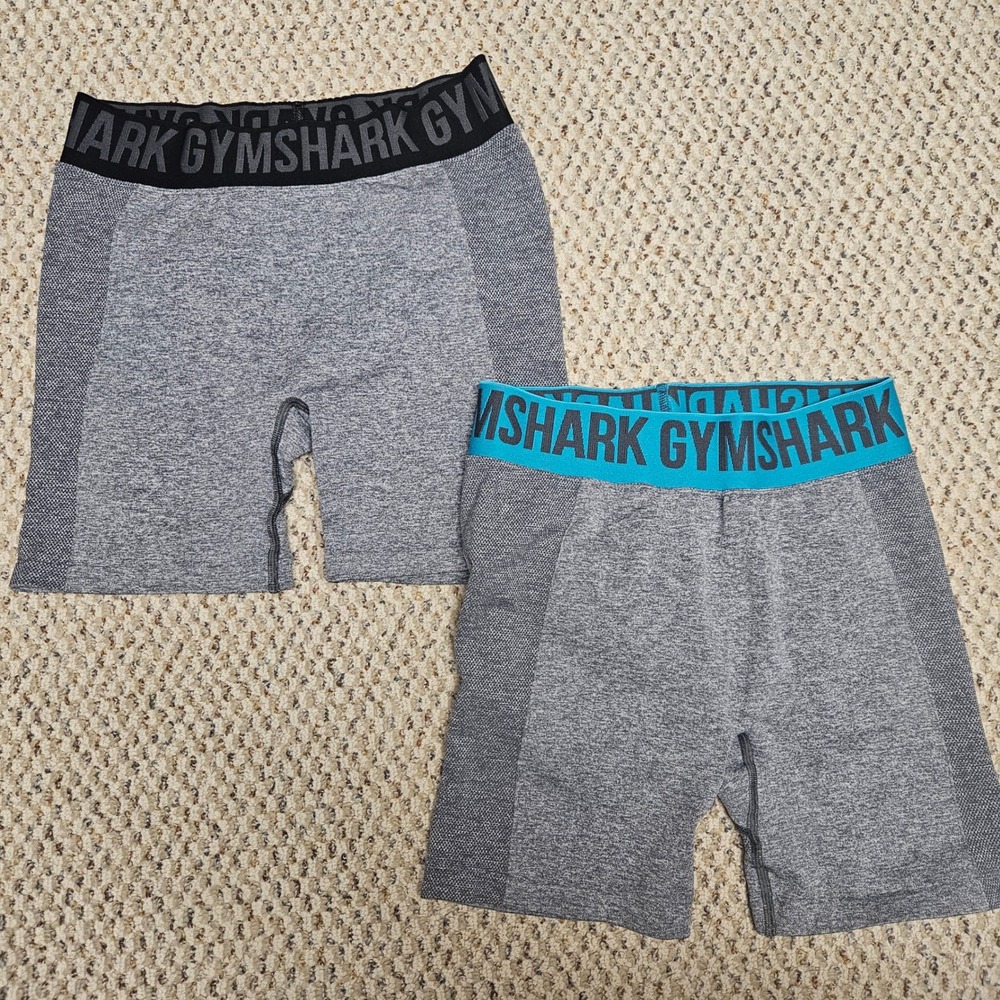 Lot of 2 - Gymshark Flex‎ Bike Shorts Seamless Biker Workout Gym